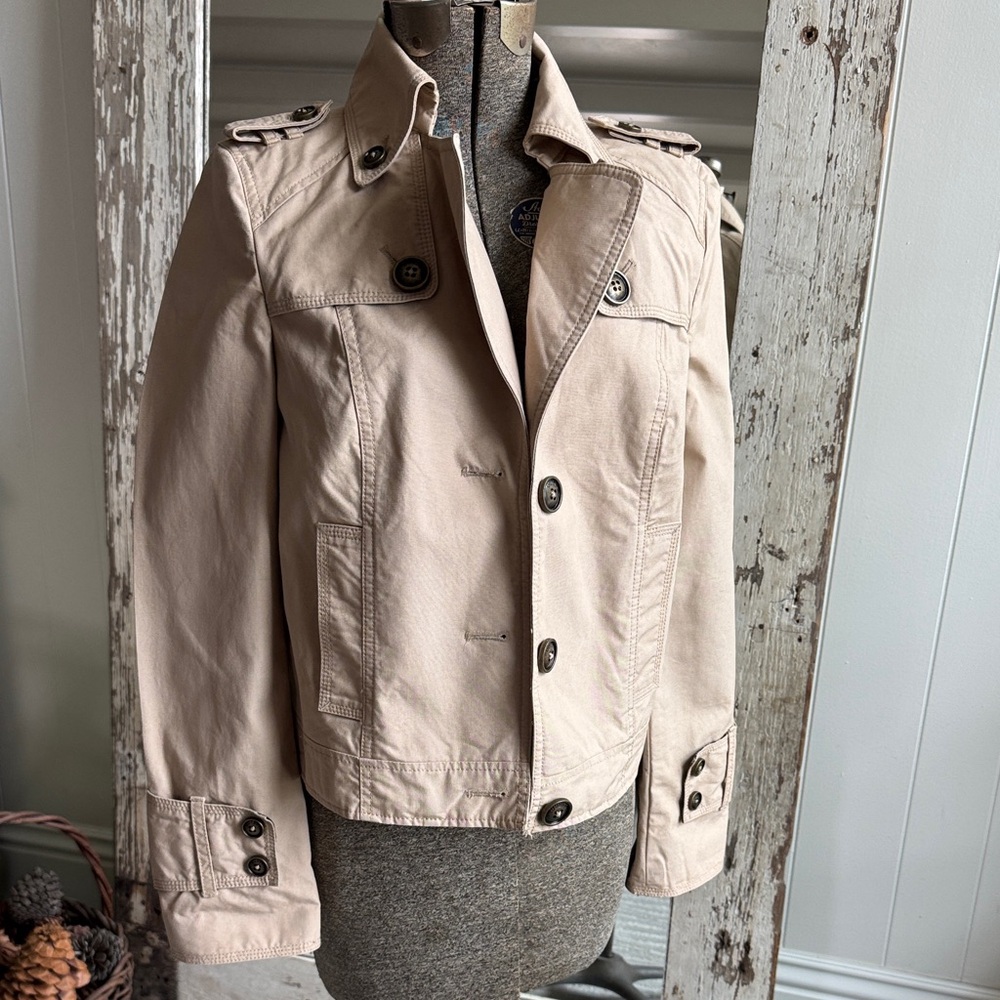Guess Light Tan Utility Jacket